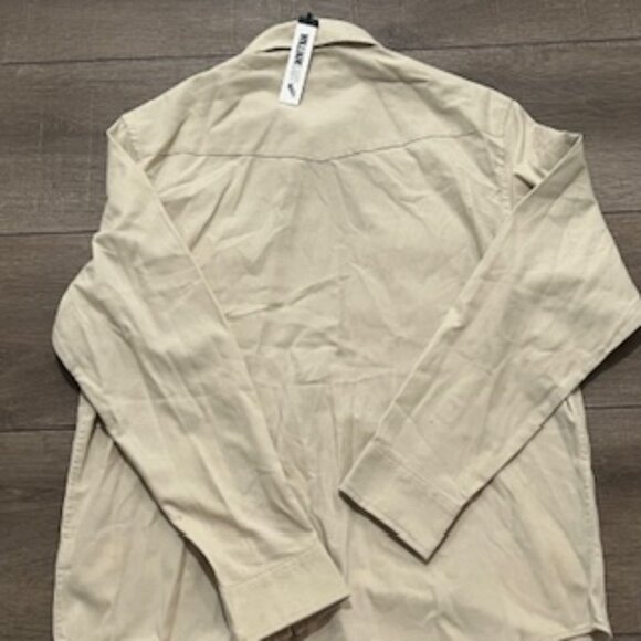 New William Rast Pearl Snap Button Up Bright Western Shirt Mens Size Large NWT - Picture 3 of 9